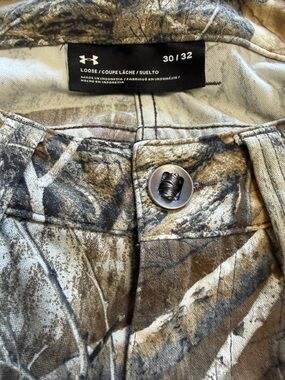 Under Armour Men's Camo Hunting Pants - Brown Green